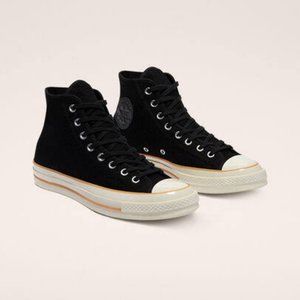 Converse Black Breathable Chuck 70 High Sneakers Mens US Size 8 NIB